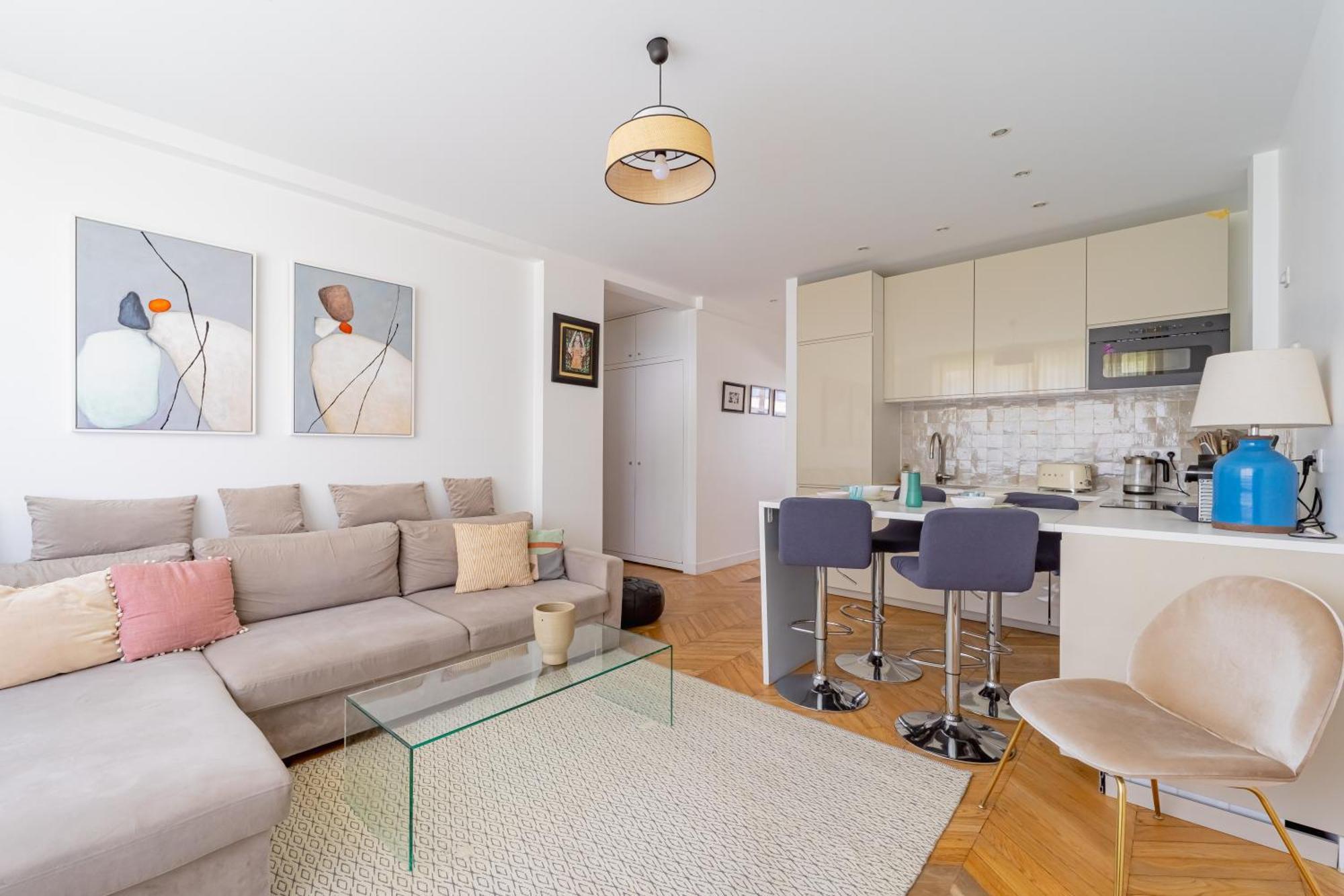 Nice Stay In City Center With Parking Boulogne-Billancourt Exteriör bild